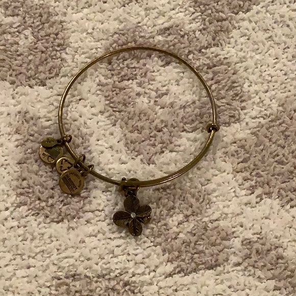 Alex and Ani lucky clover bangle - Picture 1 of 1
